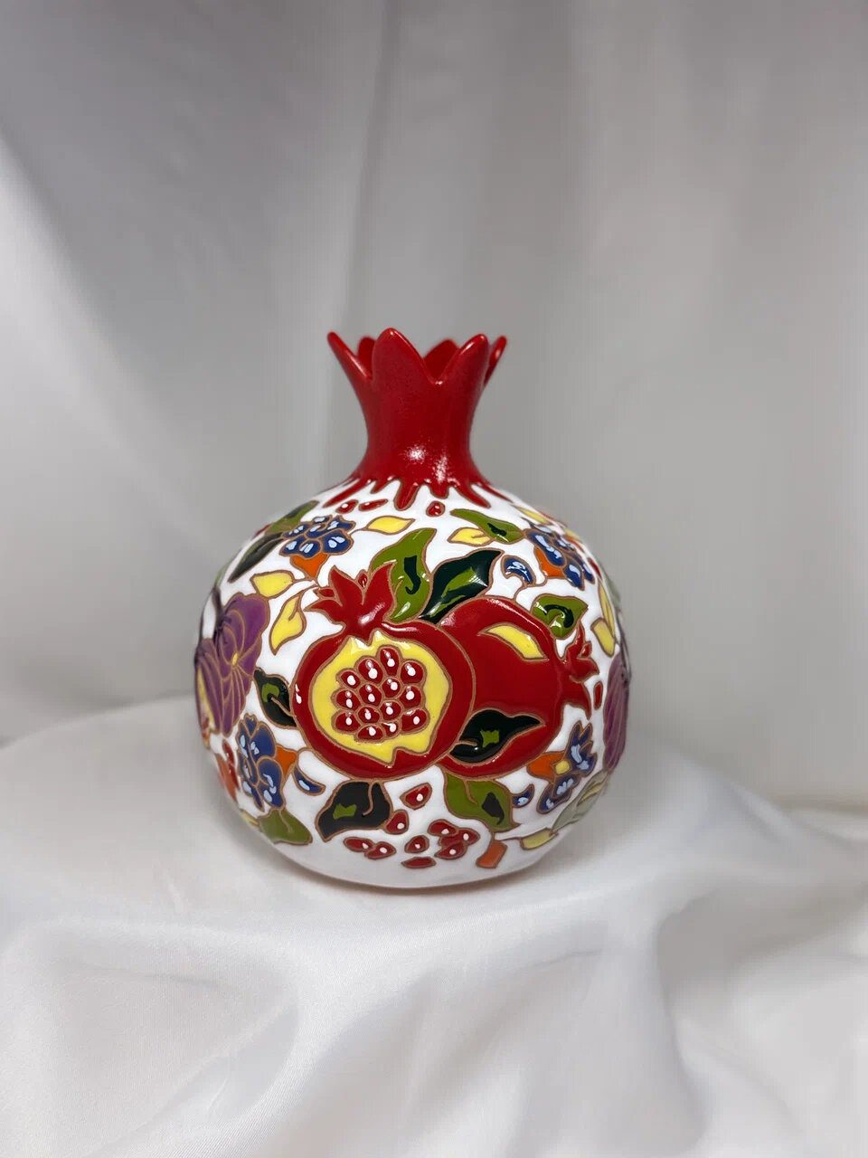 Декоративный гранат с росписью — фото 1